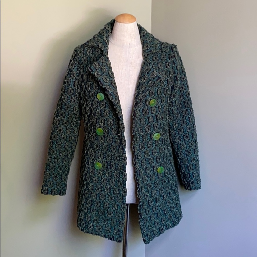 Car Coat. Beautiful Textured Fabric - Picture 1 of 5